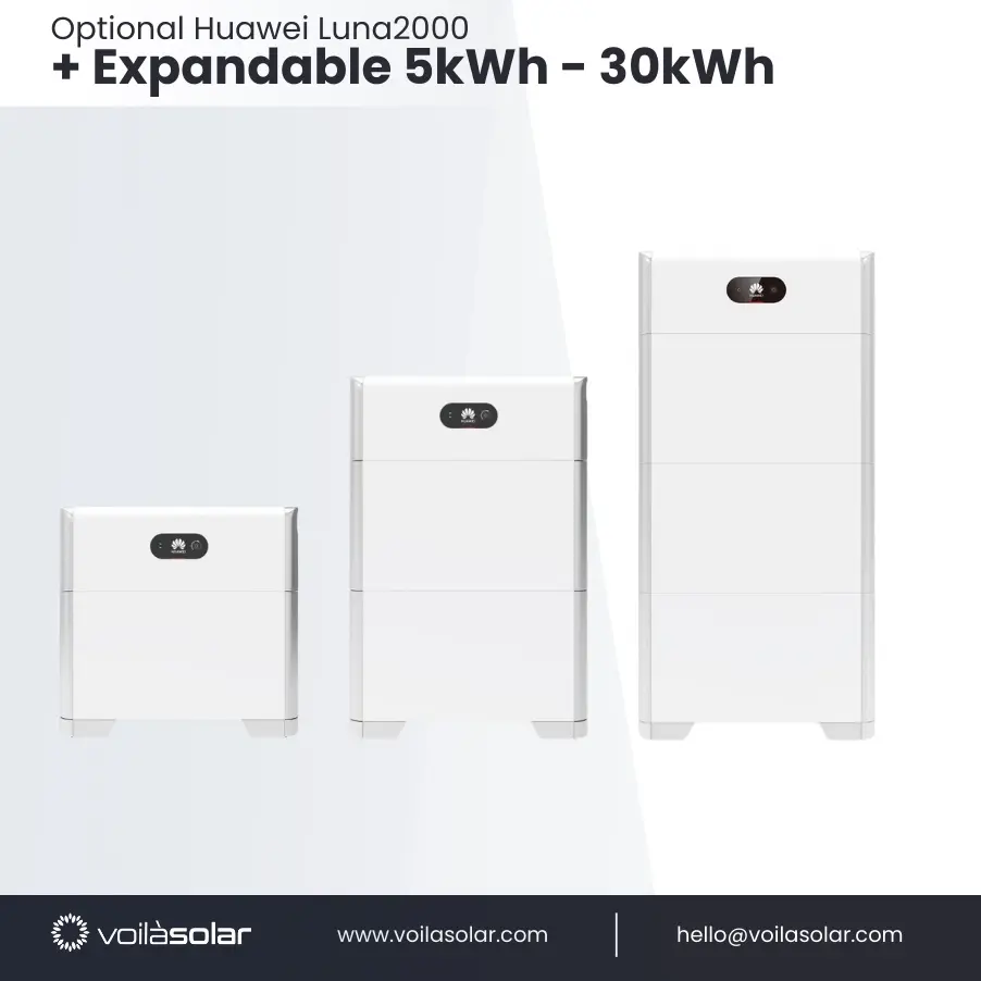 Batteriespeicher 5kWh - 30kWh Huawei Luna2000 - Voilà Solar.webp