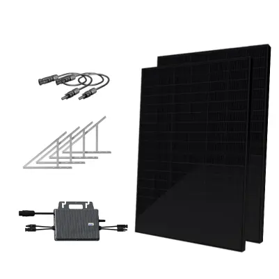 Plug-in solar system flat roof 880/800 - bifacial