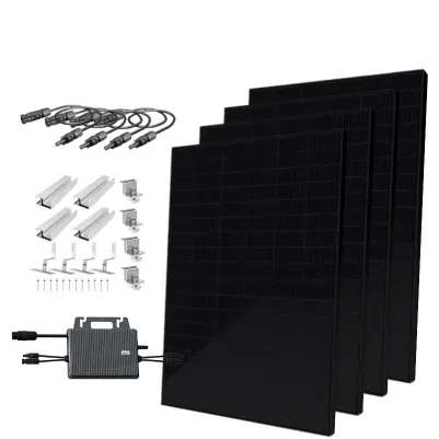 Solarkraftwerk Ziegeldach 1760/1600 bifazial